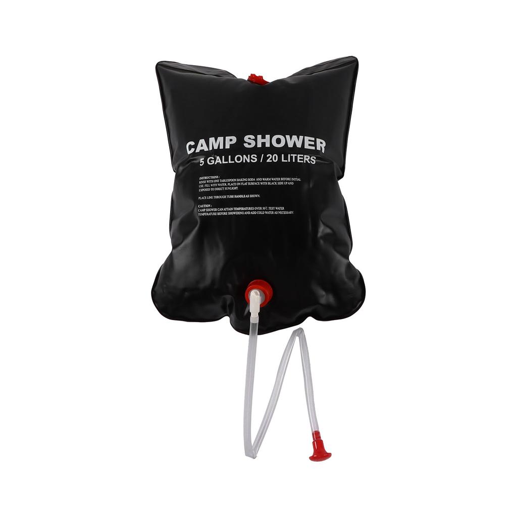 20 л Водный душевой мешок с солнечным подогревом Складной Портативный ПВХ Нагревательный мешок для ванны для кемпинга на открытом воздухе