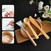 1 Набор Женский Леди DIY Набор для Масок для Лица Маска для Лица Бамбуковая Миска Палочка для Смешивания Ложка Шпатель Набор Косметический Инструмент Красоты Уход за Кожей