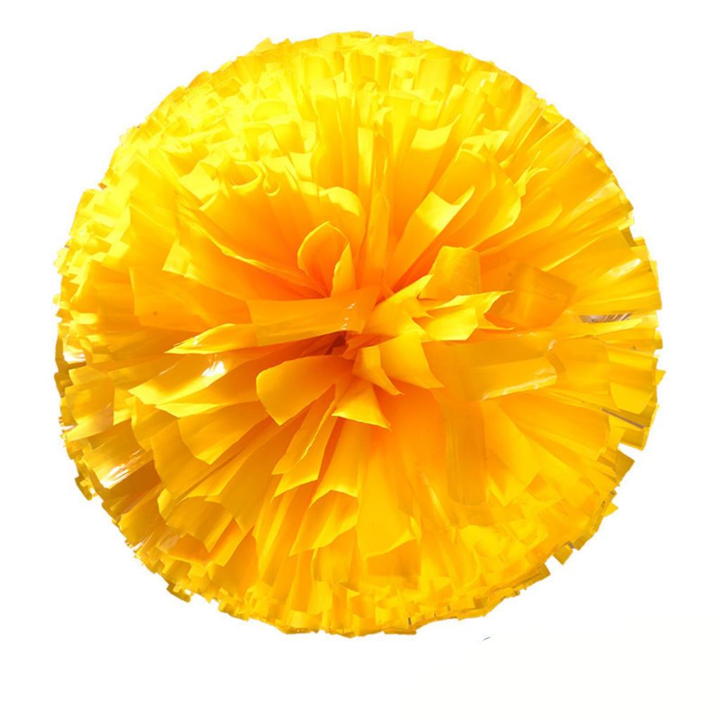 2Pack 30cm/11.8in Solid Color Plus Thick Pom Mutipulcolor For Cheerleader Team Performance