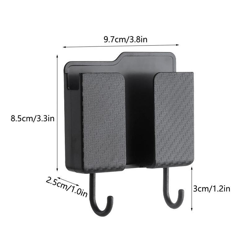 Универсальный держатель пульта дистанционного управления, кронштейн для зарядки телефона, кронштейн для пульта дистанционного управления кондиционера, настенная полка, подставка