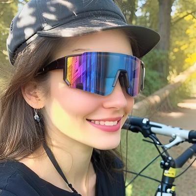Велосипедные очки UV400 для спорта на открытом воздухе, велосипедные очки для бега, солнцезащитные очки для езды на велосипеде, очки для рыбалки