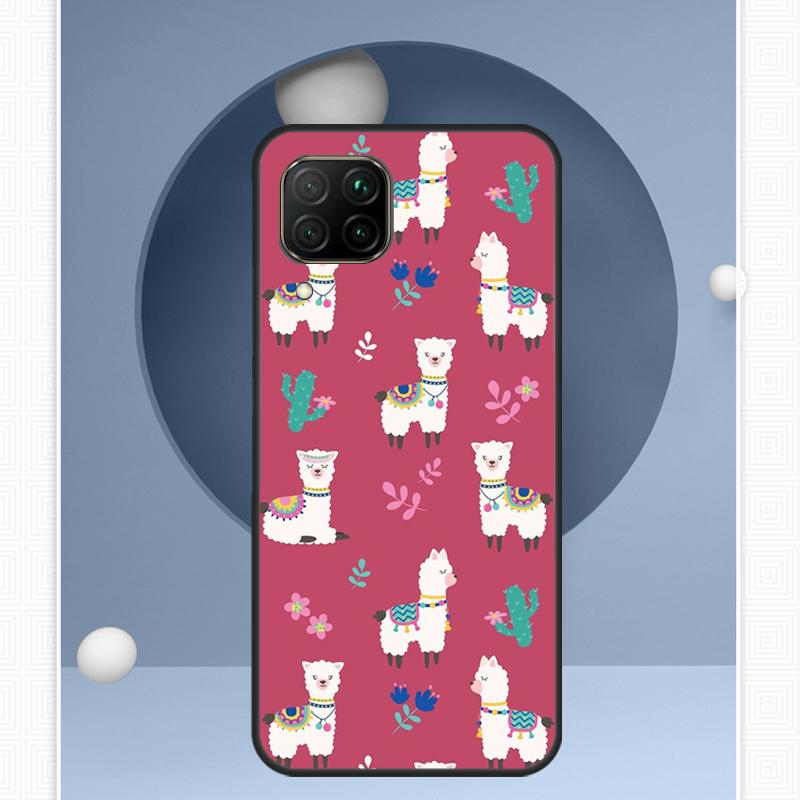 Чехол Lama Llama Alpacas для Huawei Nova Y72 Y90 Y61 Y91 Y60 Y70 12s 12i 11i 8i 9 10 SE P20 P40 Lite P60 P30 Pro