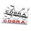 Автомобильная наклейка SVT COBRA, эмблема, значок, наклейка на задний багажник, передняя решетка капота для Mustang Shelby SVT Cobra F150 F250 F350 GT Fiesta