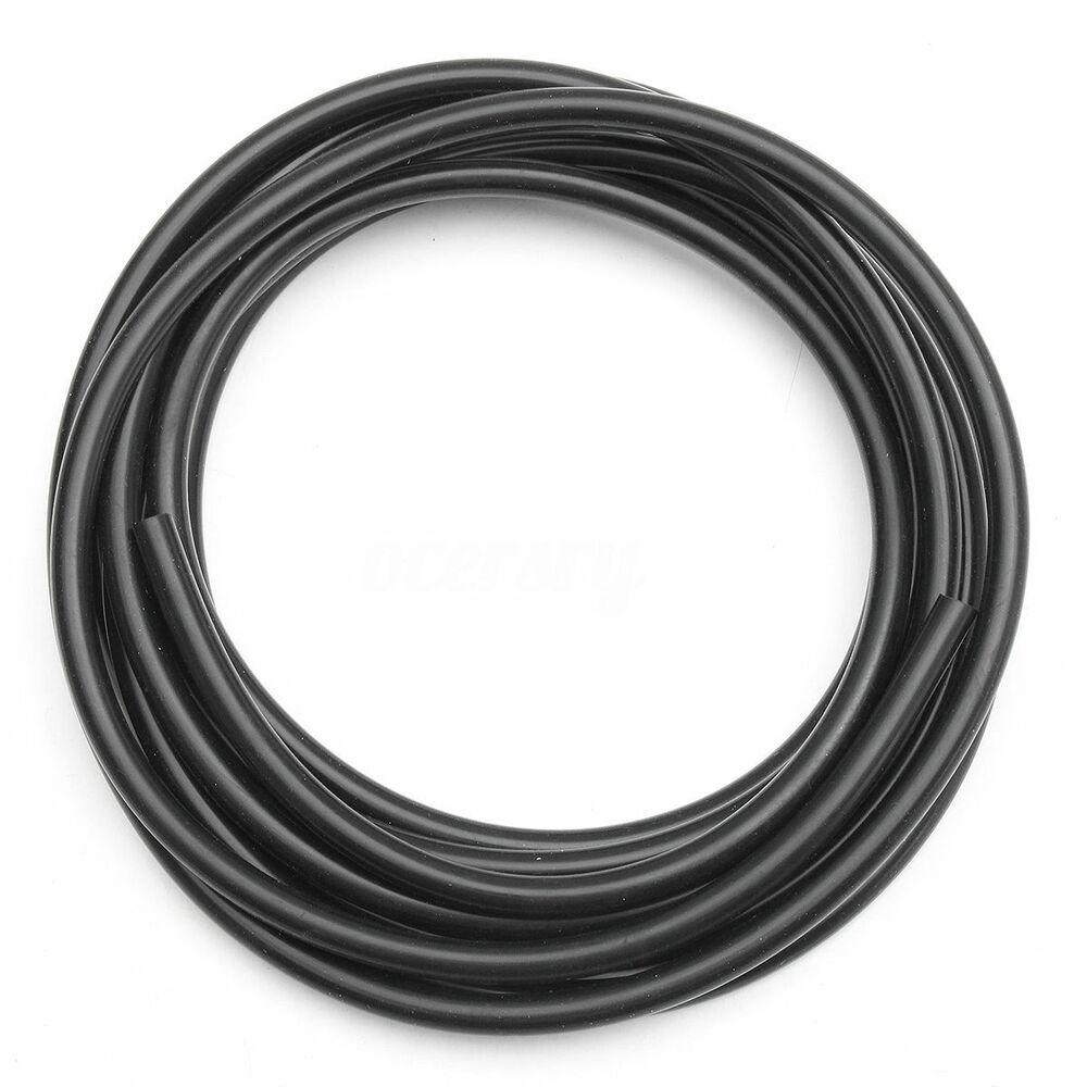 1 м, черный, синий автомобильный силиконовый шланг, вакуумный шланг Ø 4 мм, резиновый шланг, линия управления 4x8 мм, 4x9 мм