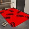 Shoei Helmet Logo Floor Mat Retro Multiple Choice Living Room Kitchen Rug Non-Slip Modern Home Decor