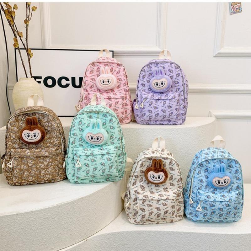 Children's Kindergarten Backpack New Versatile Cartoon Cute Student Schoolbag Trendy Fashion Printed Backpack