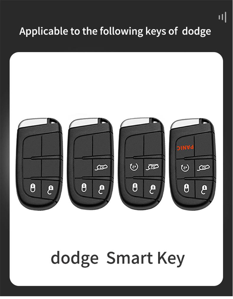 Чехол и накладка для ключа Jeep Compass, Cherokee, Grand Cherokee, Renegade, Commander