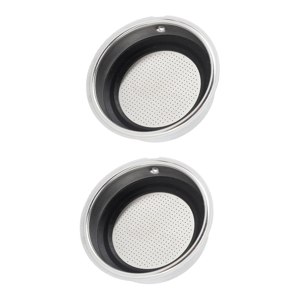Корзина фильтра 51 мм Многоразовая корзина портафильтра из нержавеющей стали для полуавтоматической кофемашины Delonghi
