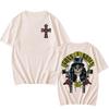 Guns N Roses T Shirt Cartoon Print Harajuku Grunge Tee-shirt Camisetas Heavy Metal Music Cotton Tshirt Ropa Hombre Punk Clothing