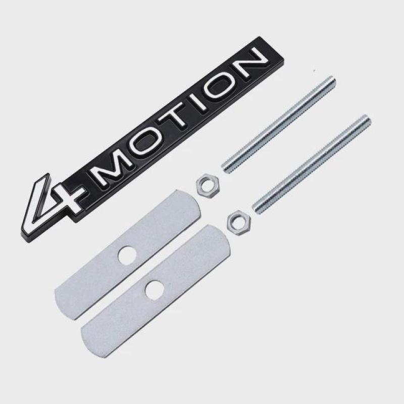 Металлическая эмблема передней решетки автомобиля 4MOTION для Passat Touareg Golf Tiguan Polo, автомобильный значок, наклейка, внешние аксессуары