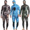 Men's 3mm Two-Piece Diving Wetsuit with Hood - Cold Protection