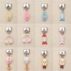 Kawaii Mini Food Daily Item Enamel Drop Charms Silver Base Detachable Pendants Custom Splicing Italian Modular Watch BandJewelry