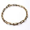 BONBEAU Square Chain Layered Bold Bracelet Bold Clip Square Chain Layered Bracelet