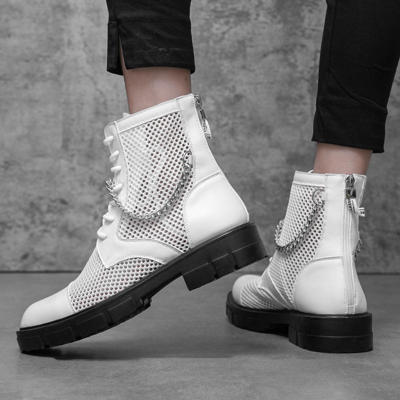 Мужские сандалии Ортопедические сандалии Байкерские ботинки Челси Черные сандалии-гладиаторы Летние сетчатые ботинки на молнии Римский кожаный смокинг Свадебные пиджаки Туфли