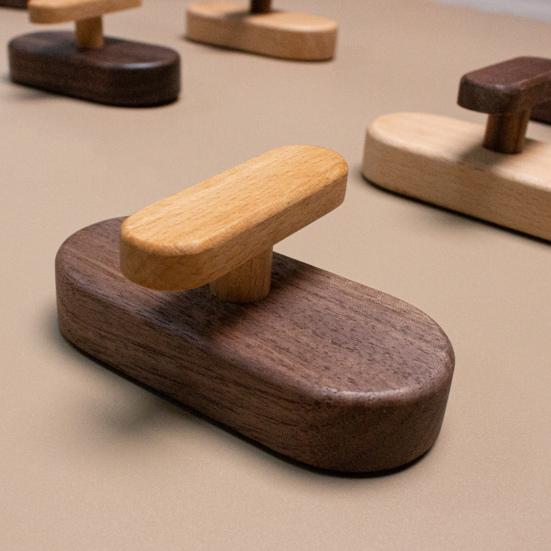 Деревянный настенный крючок Натуральный деревянный настенный вешалка для одежды Рустикальный прочный крючок для прихожей для шляп для подвешивания сумки полотенец одежды рюкзака