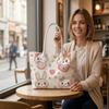 Cute Cartoon Animal Shoulder Tote Sweet Lovely Handbag for Daily Use
