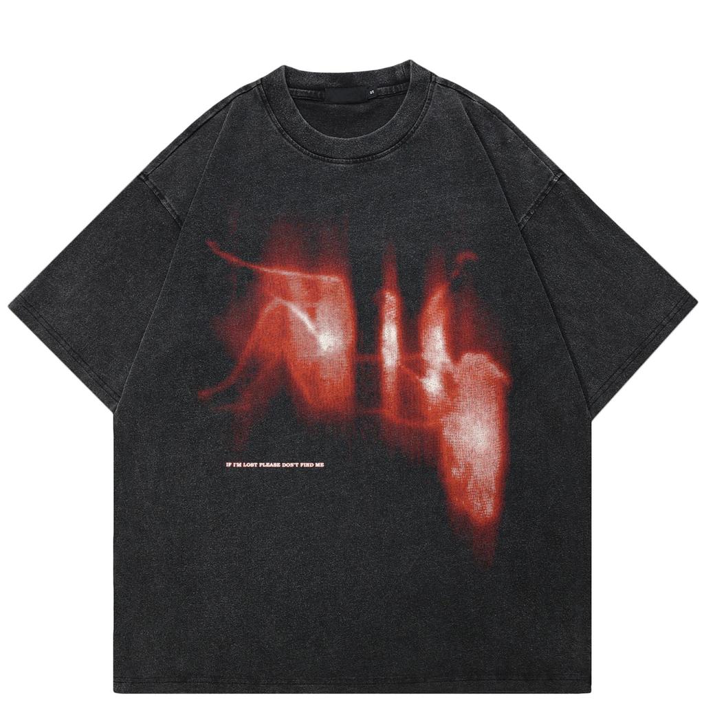 Футболка унисекс с принтом пламени в уличном стиле, черная футболка из хлопка, топы унисекс, футболки, летние футболки с короткими рукавами