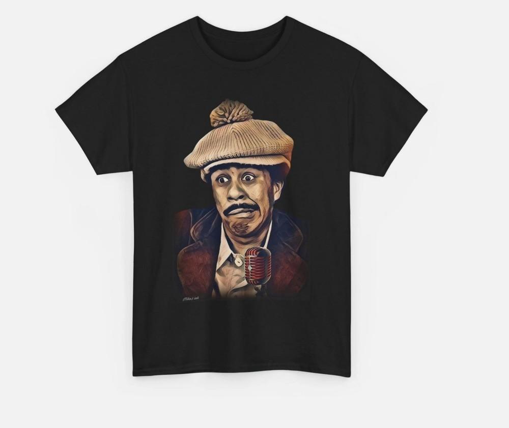Richard Pryor Art Tee - Comedian Comedy Stand Up Funny Vintage Unisex T-Shirt