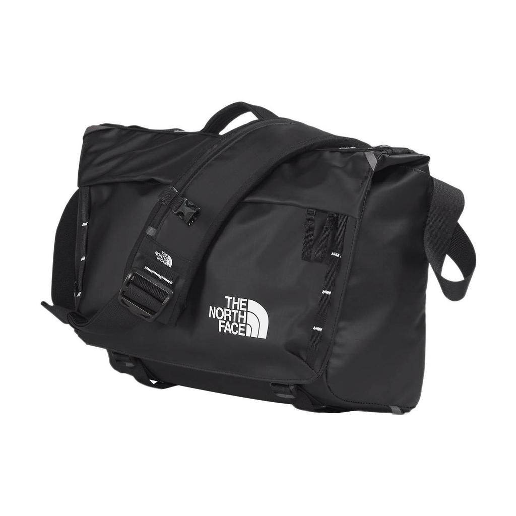 The North Face 13L Letter Logo Messenger Bag Crossbody Shoulder Outdoor Bag Unisex bags Black NF0A81DPKY4