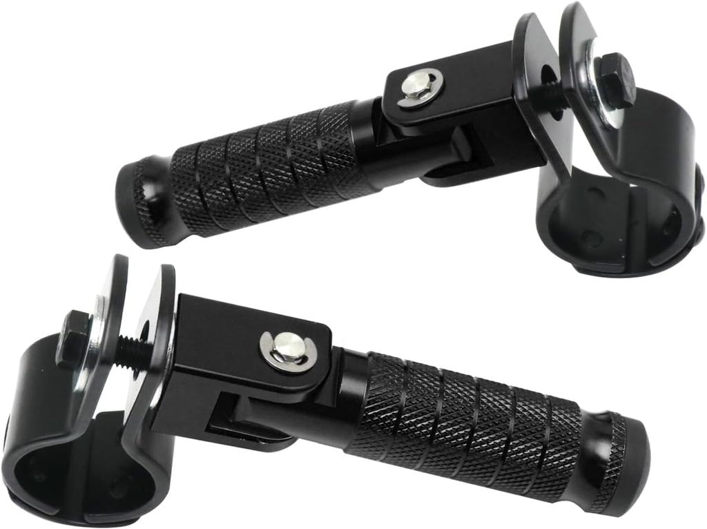 Подставка для ног мотоцикла, универсальная металлическая педаль для мотоцикла, складная подножка, противоскользящие складные педали для велосипеда, скутера, мотоцикла