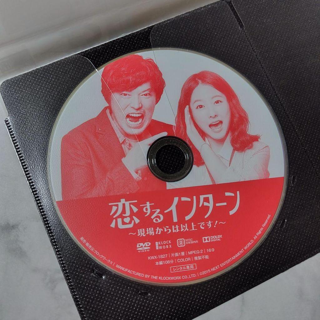 [USED] Korean Movie DVD "Love Intern ~That's All from the Scene!~" Rental