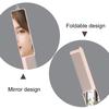 Folding Comb Mirror with High-Definition Glass 2 In 1 Portable Compact Design Portable Grooming