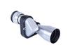 Sightron Japan SAFARI Monocular SA526SV 10x Magnification, 20mm Aperture, Lightweight and Compact, SAM003, Silver