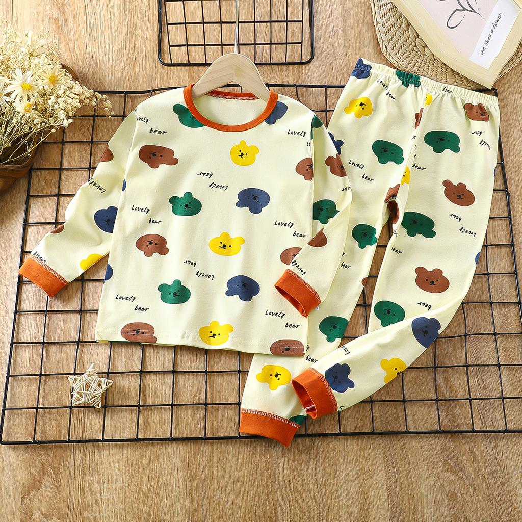 Children's Clothing, Autumn Home Clothes, Children's Underwear Set, Pure Cotton Baby Autumn Clothes, Autumn Pants, Baby Pajamas