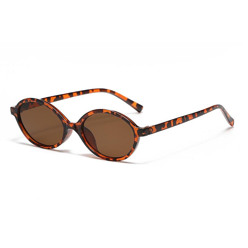 New retro small frame sunglasses, men's and women's trendy European and American star ultra-light sunglasses S