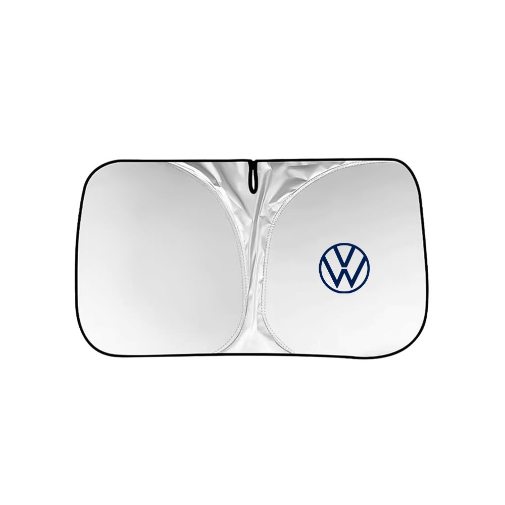 Car Windshield Sunshades Sun Shade Cover Accessories Valve Cap For VW Golf Jetta Beetle GTI MK4 Tiguan Passat GTD Polo Motion zw9