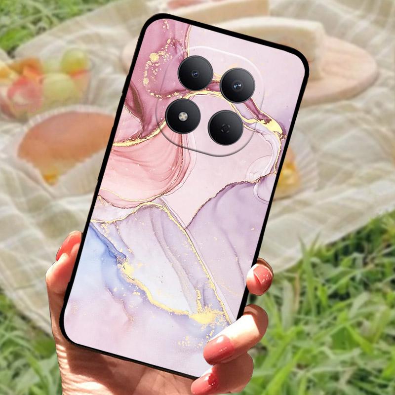 Чехол Для Xiaomi Redmi Note 15 Pro 4G 5G Матовый Полная Защита Ударопрочный Чехол Для Redmi Note15 Pro Note15Pro Мягкий TPU Бампер