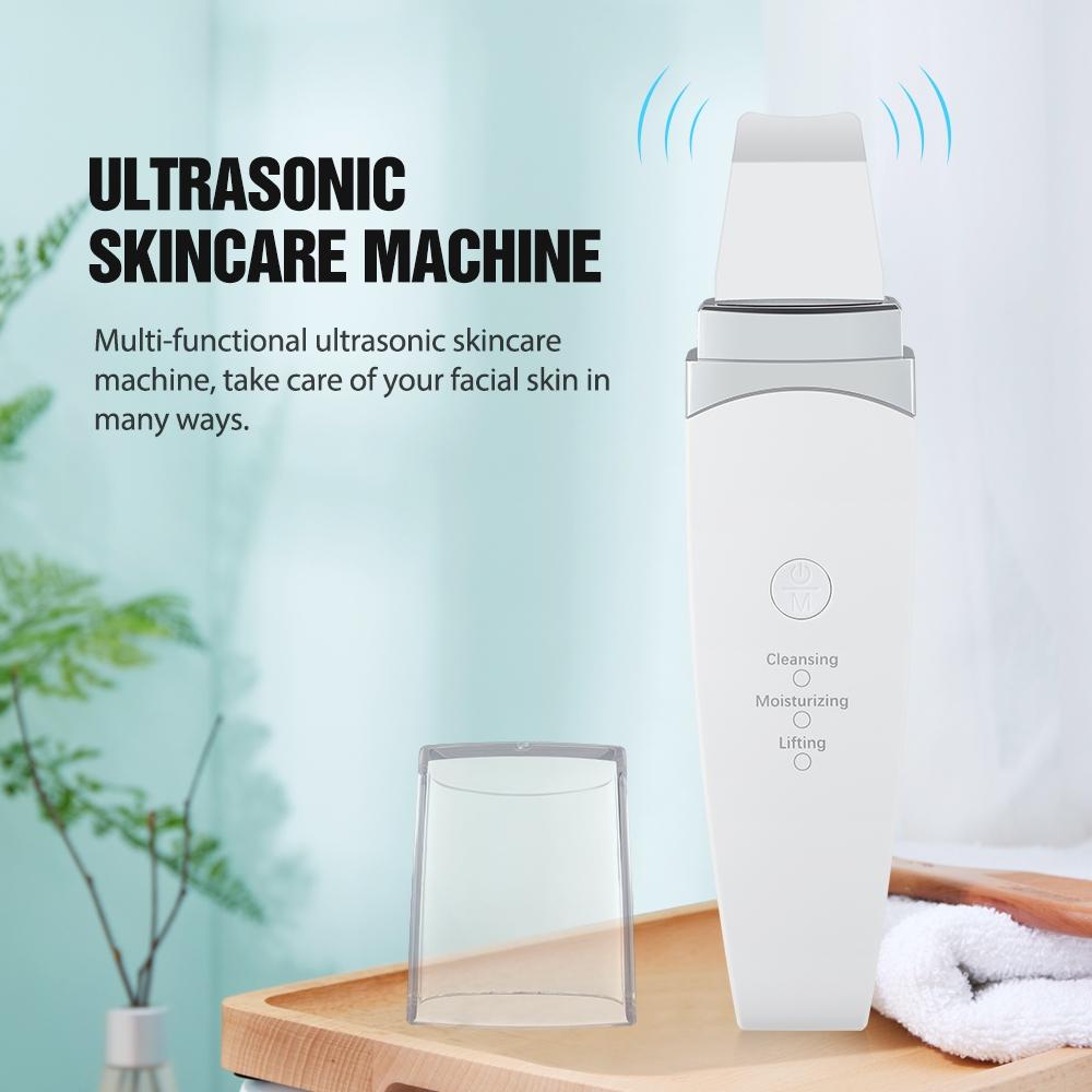 Ultrasonic Skin Scrubber Deep Cleansing Facial Massager