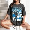 Футболка Сейлор Мун Аниме Японский Мультфильм Женская Короткий Рукав Хлопок Топы Повседневный Кавайи Уличный Стиль Летний Модный Графический Футболка