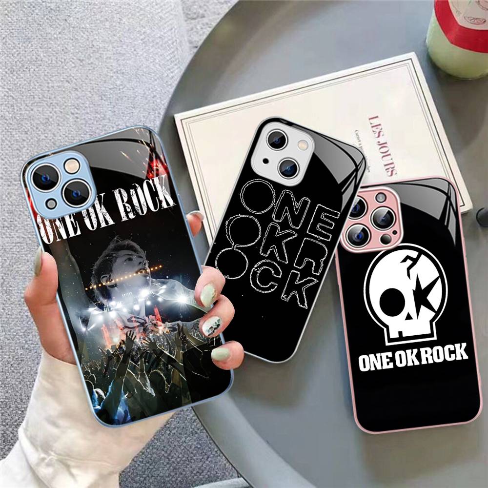 Japanese Rock O-ONE OK ROCK Band Tempered Glass For Iphone 14 13 12 11 Pro Mini XS MAX 14Plus X XS XR Cover