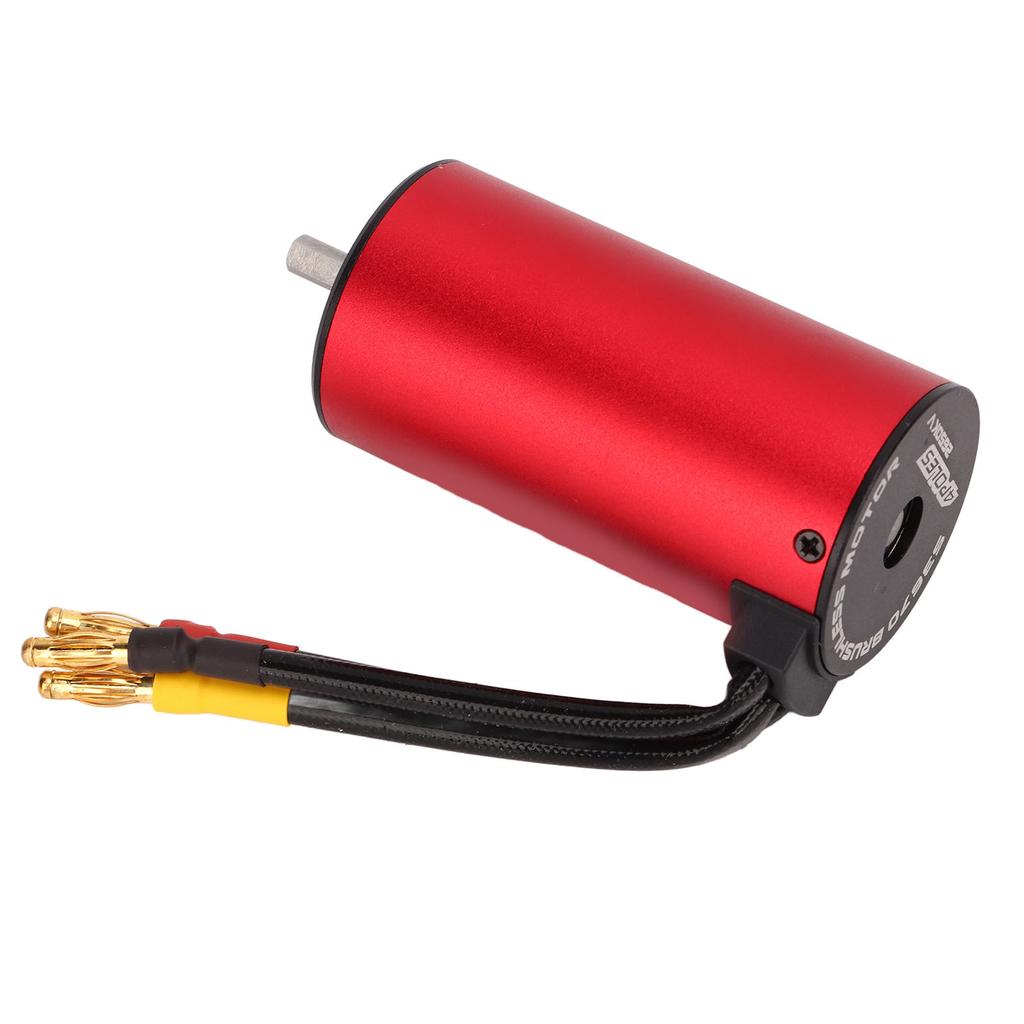 S3670 2650KV RC Brushless Waterproof Motor Aluminum Alloy RC Brushless Motor for Traxxas 18 RC