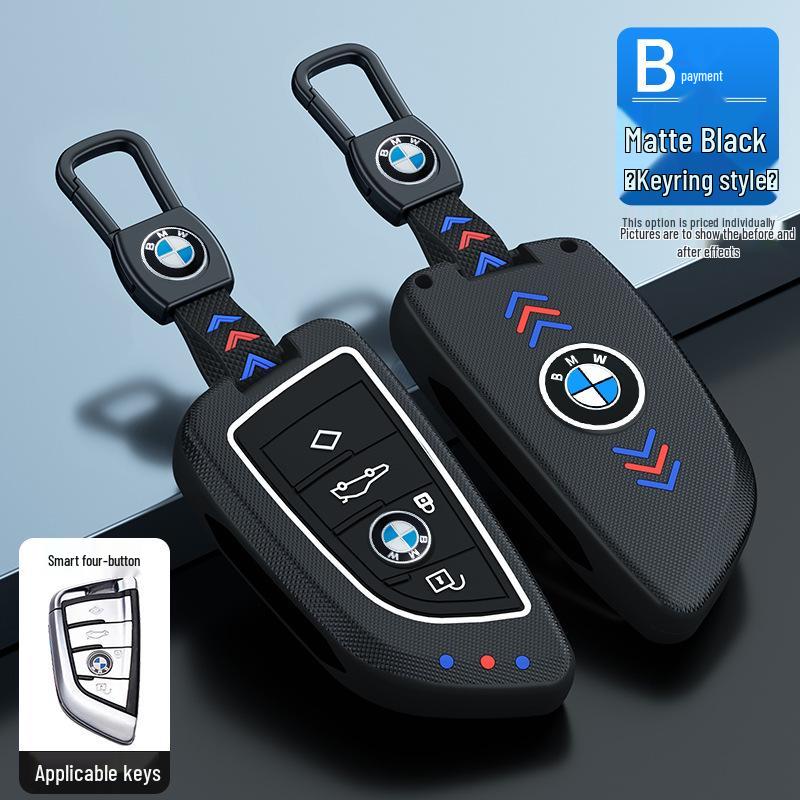 Чехол для ключа-лезвия серий 3, 5, 7 - Светящийся защитный чехол для 320i, пульта 525li и пряжки X3