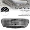 Chrome Front Bumper Grille Grill Fit Mercedes S Class W223 S580 S680 2021-23