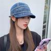 Новая универсальная японская джинсовая шляпа рыбака женская стираная ретро кепка с мягкими полями интернет-знаменитость такая же шляпа от солнца
