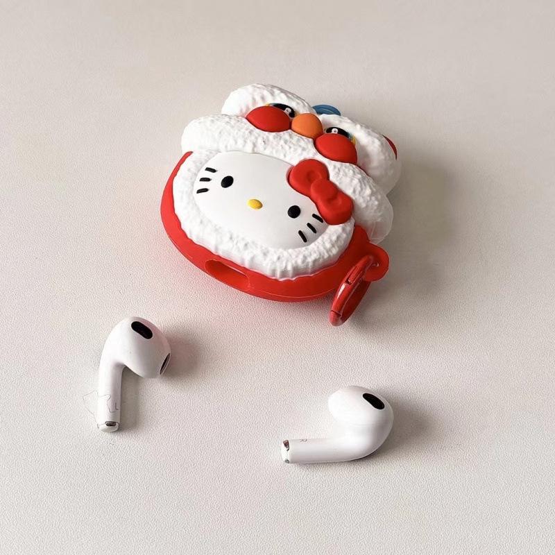 Милый Танцующий Лев Защитный Чехол для AirPods Pro Всех Поколений