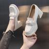 Fashion 2025 New Ladies Shoes Slip-on Women's High Heels Fashion Round Toe Office and Career Hot Sale Best Seller Comfortable High Heels