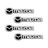 For Mazda 2 3 4 5 6 7 8 323 626 CX5 CX7 CX9 RX8 MX5 2/4Pcs 3D Aluminum Car Audio Speaker Decorate Badge Sticker Auto Accessories