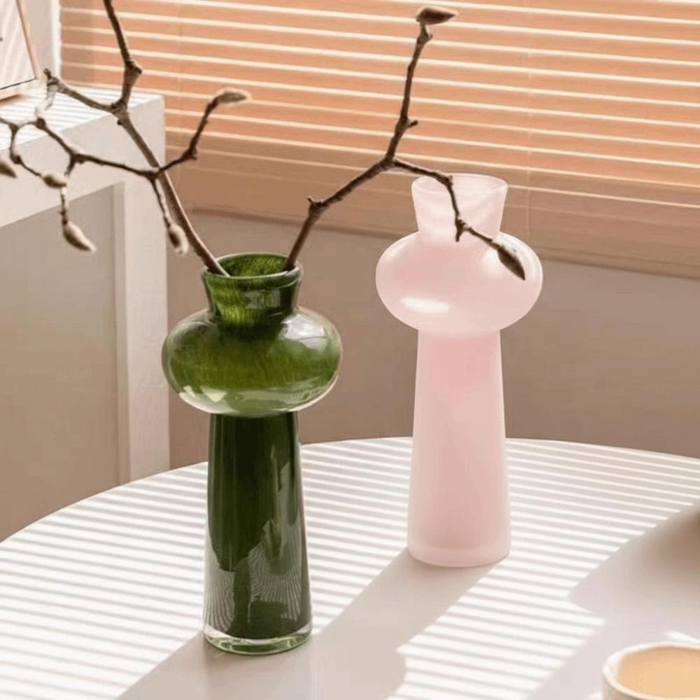 Luxury Orchid Flower Vase Creative Water Nourishing Vase Vintage Glass Vase  Home Decorative