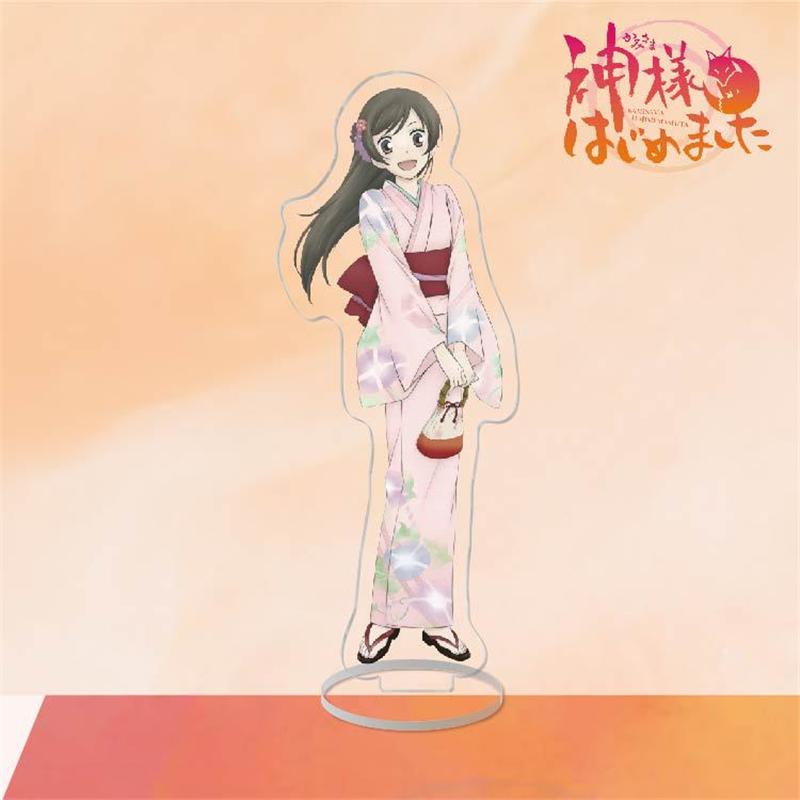 Kamisama Kiss Аниме Фигурка Томоэ Нанами Фигурки Акриловая Подставка Модель Игрушка Украшение Стола Любителей Аниме Подарок На День Рождения