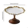 Подставка для торта, кекса, деревянное дно, круглая тарелка для закусок, конфет, держатель для десерта