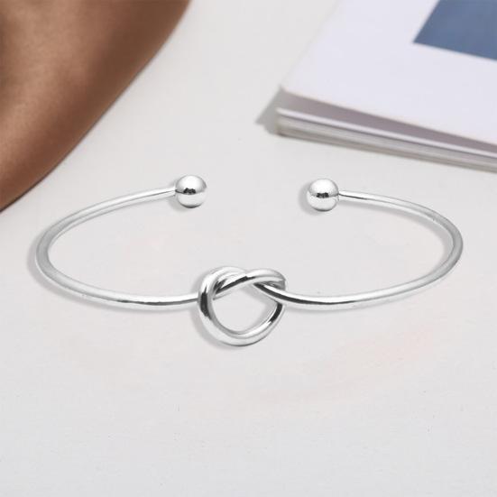 Простой женский открывающийся браслет навсегда, браслет с узлом в виде бесконечности, регулируемый браслет «сделай сам», модные ювелирные изделия, подарок