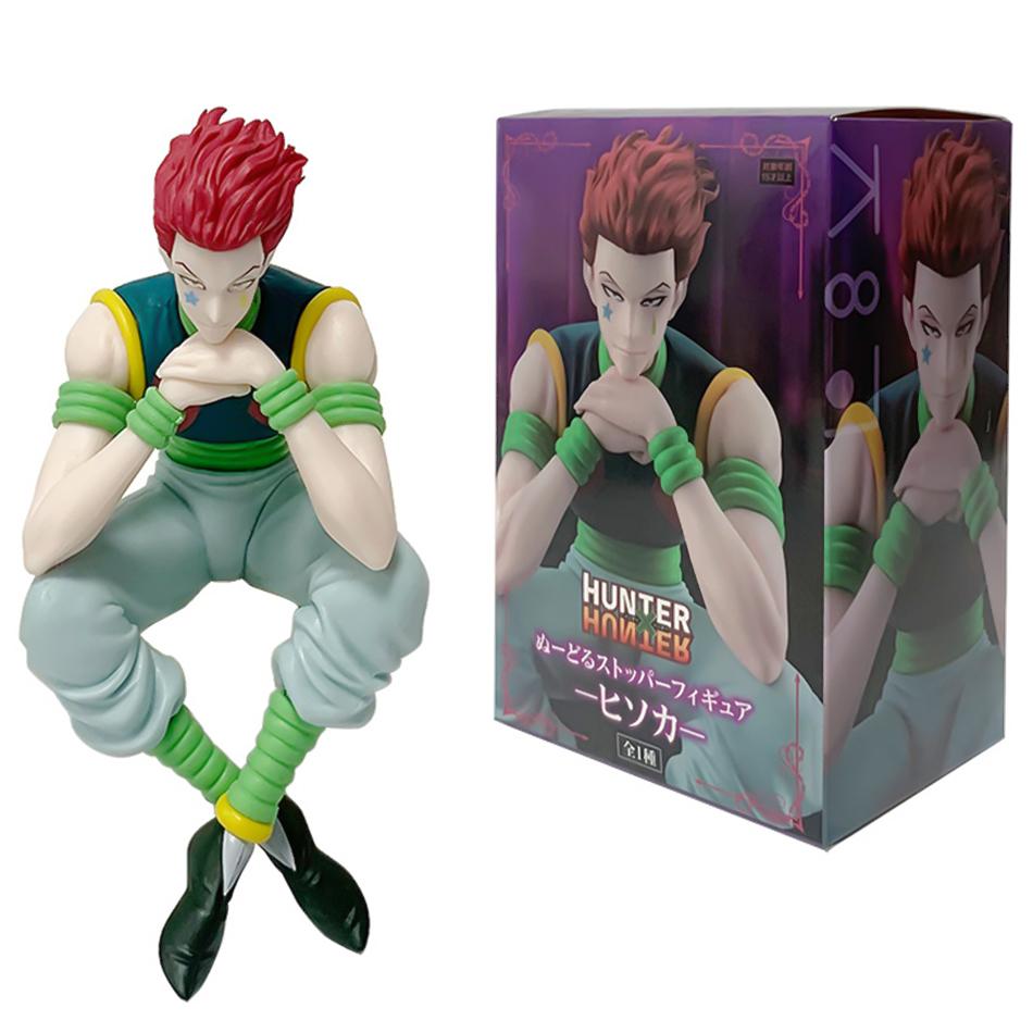 6 фигурок из ПВХ по аниме Hunter × Hunter: Фантомные солдаты, Крутая Райка, Гаярадос, Мираж, Джиджиджи Куроро и Гоку.