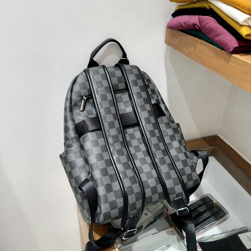 Рюкзак классический клетчатый узор рюкзак мужской дорожная сумка для колледжа школьная сумка компьютерная сумка