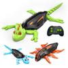 Electric Remote Control Gecko Toy Rechargeable RC Wall Crawler Lizard Robot Toddlers Educational Wall Climbing Cockroach Toy
