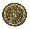 Нарукавная повязка Корпуса морской пехоты США Вышитый меховой знак USMC Нарукавная повязка на липучке Военный фанат