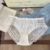 Женское нижнее белье атласные сексуальные трусы из чистого хлопка с промежностью дышащие удобные бесшовные тонкие трусики Pure Desire с треугольными чашечками
